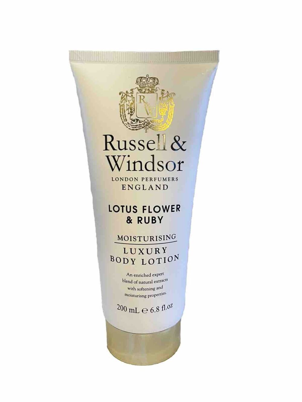 RUSSELL & WINDSOR LOTUS FLOWER & Ruby Luxury Body Lotion NOS new 6.8 oz